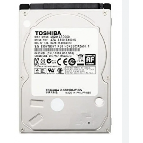 TOSHIBA 500 GB Harddisk 2,5`` 