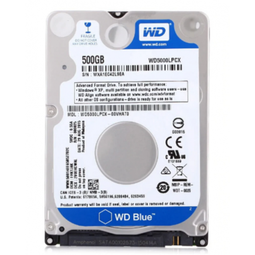 WD 500 GB Harddisk 2,5`` 
