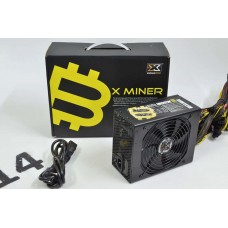 Xigmatek BT-1800W EN9757 X Miner 1800W 92 PLUS 16*PCIe VGA Soket 14cm Fanlı Bitcoin Power Supply