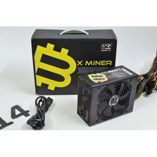 Xigmatek BT-1800W EN9757 X Miner 1800W 92 PLUS 16*PCIe VGA Soket 14cm Fanlı Bitcoin Power Supply